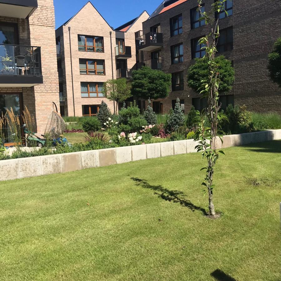 Baltic Riviera Apartments - Garden Sanctuary Retreat Danzig Exterior foto