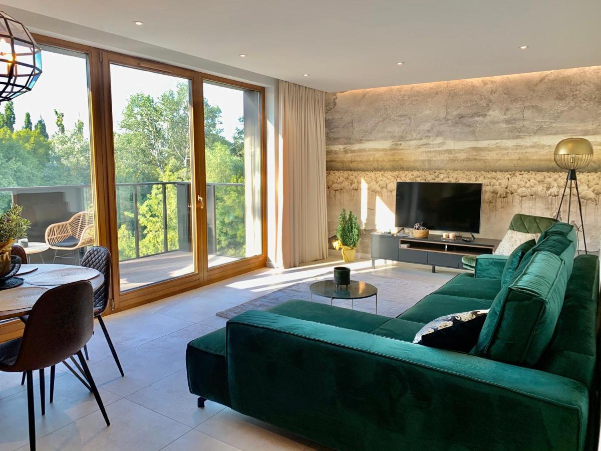 Baltic Riviera Apartments - Garden Sanctuary Retreat Danzig Exterior foto