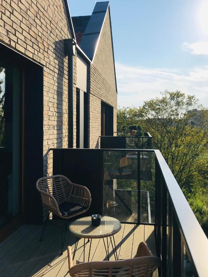 Baltic Riviera Apartments - Garden Sanctuary Retreat Danzig Exterior foto